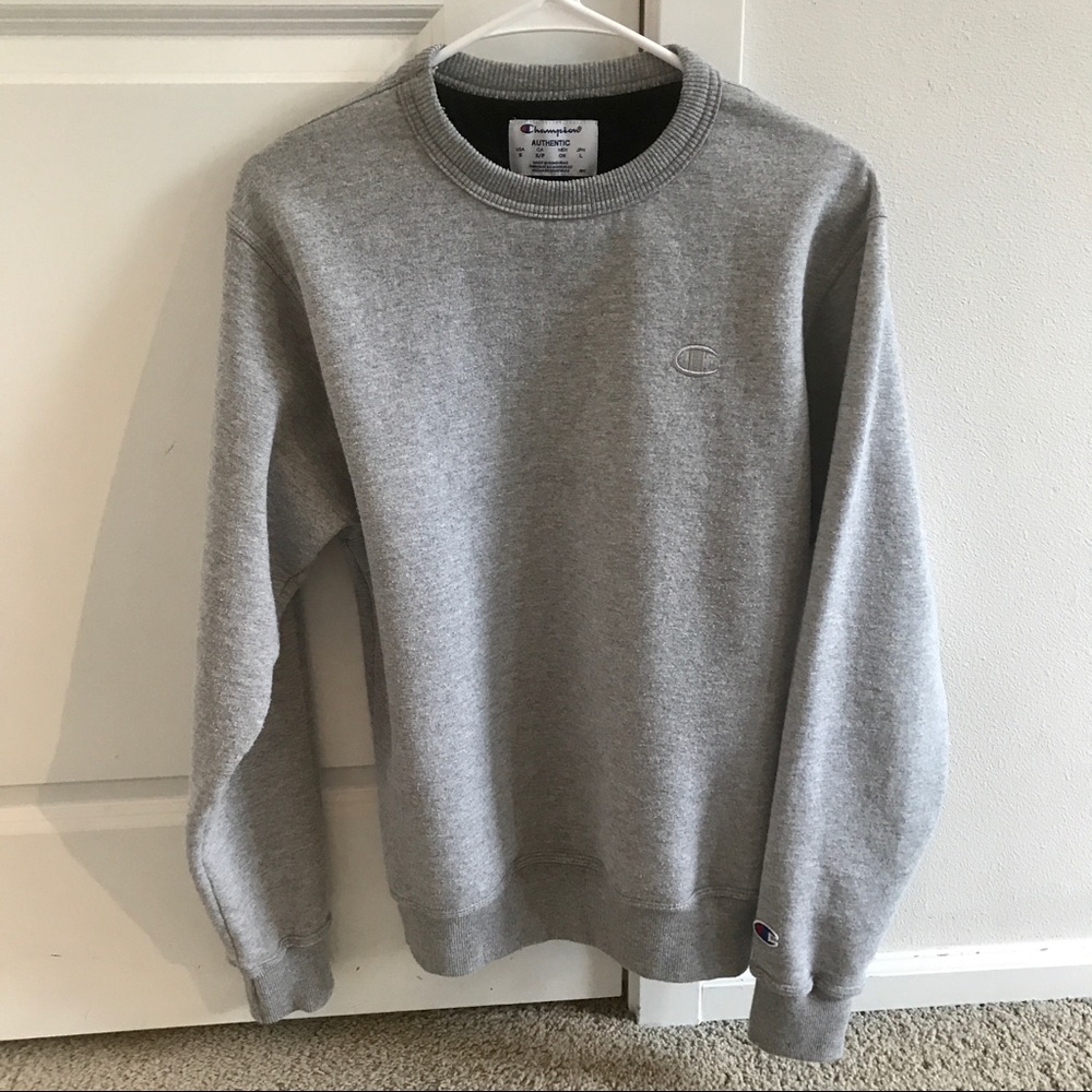 Champion Gray Crewneck Sweatshirt